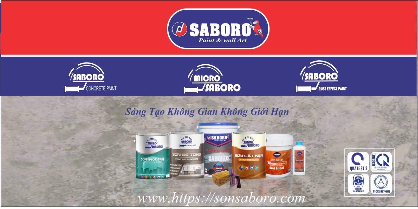 Sơn bê tông Saboro